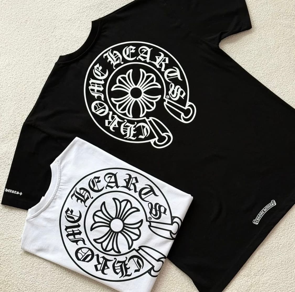 크롬하츠 반팔티 블랙 상품이미지1