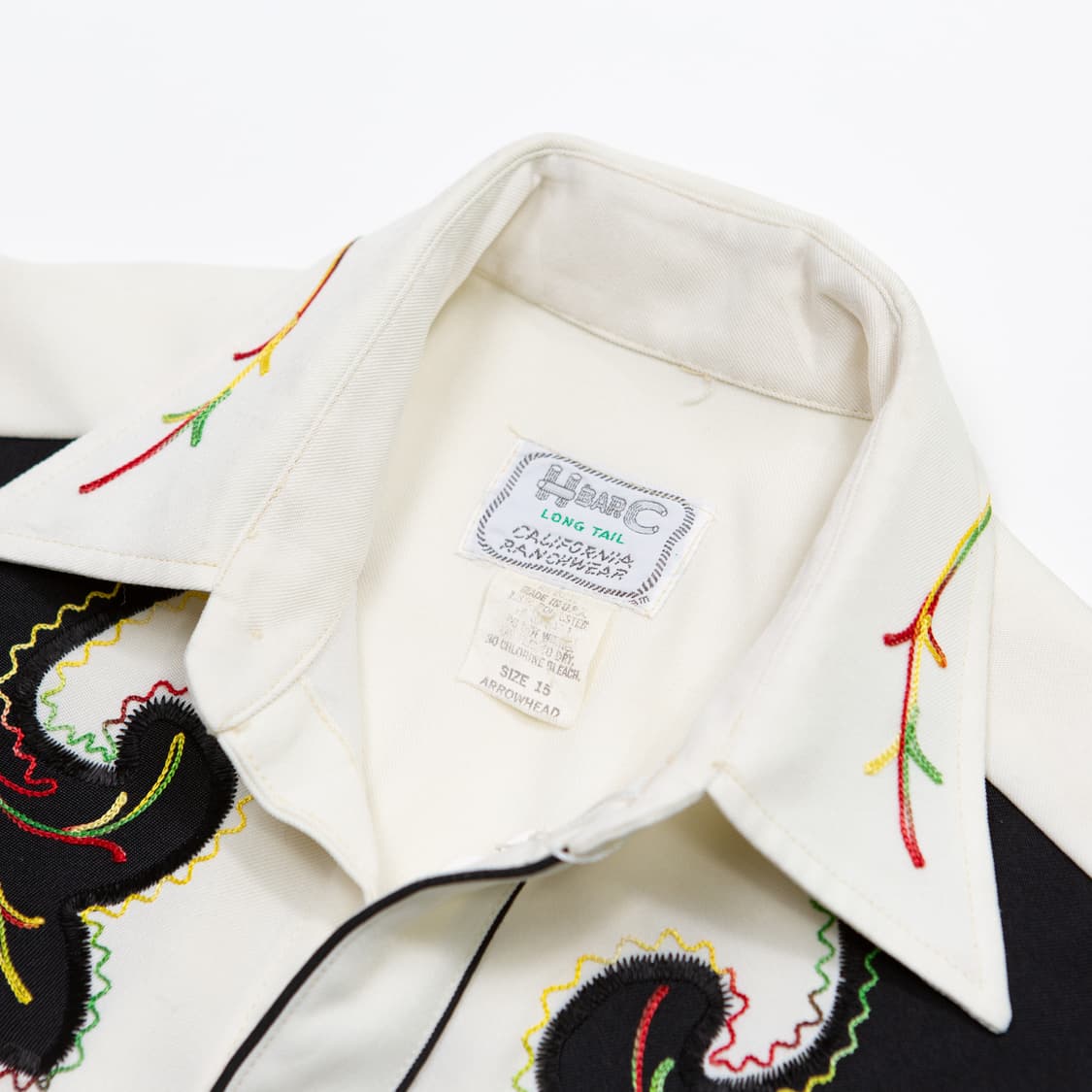 50s H Bar C 랜치웨어 웨스턴 셔츠 상품이미지4