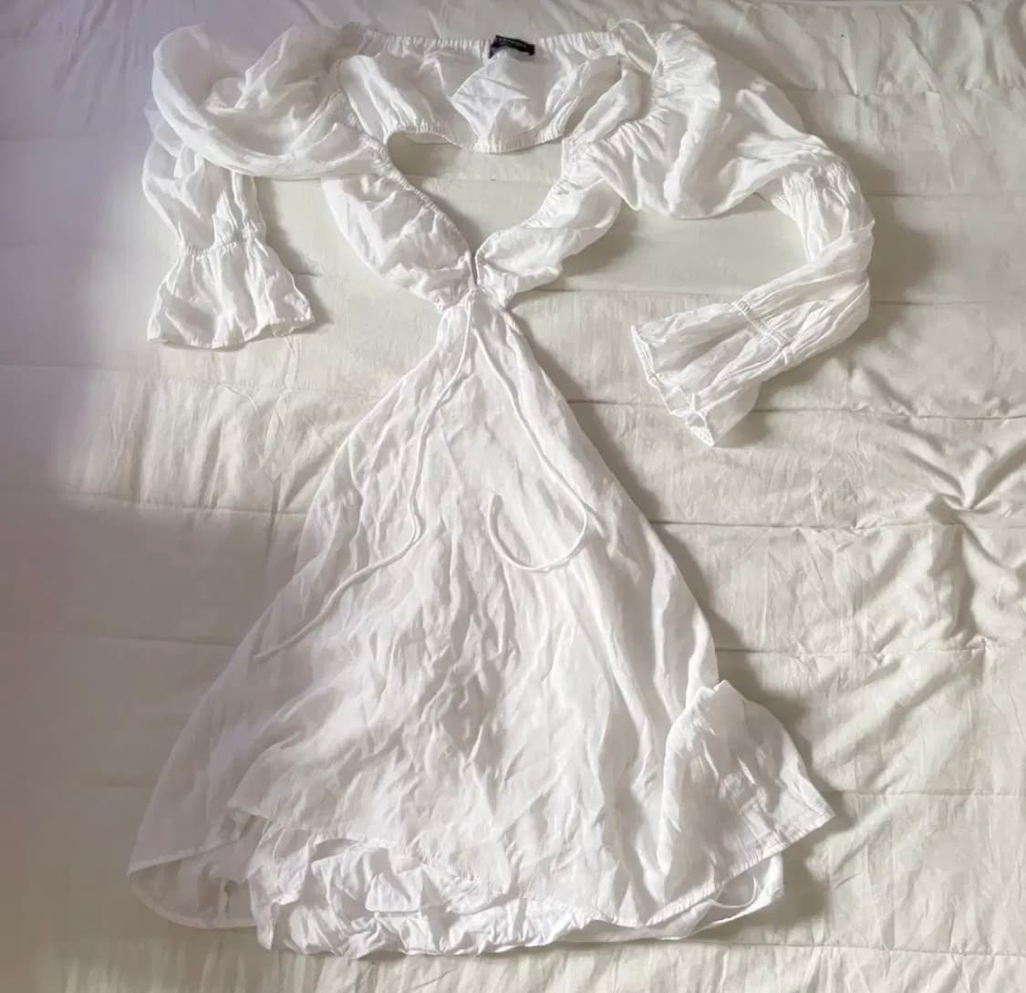 빈티지 원피스 리메이크 커스텀 빈티지 양산형 달천깔 페어리 원피스 상품이미지2