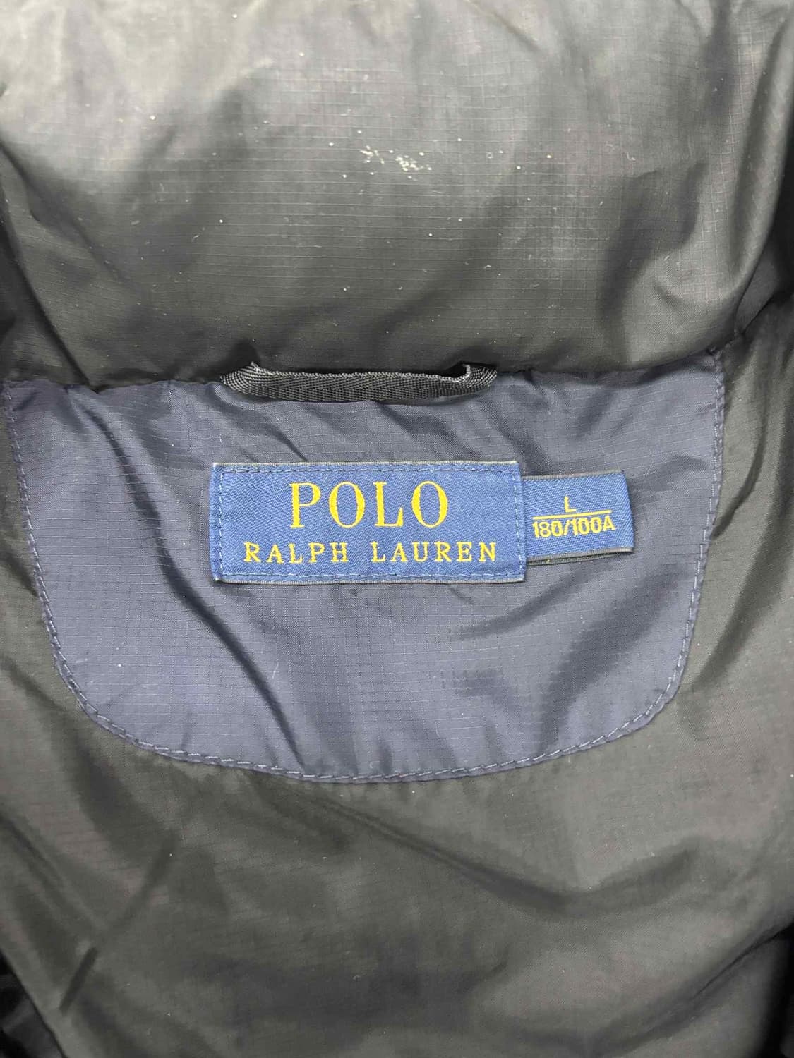 폴로 랄프로렌 준신형 네이비 덕다운 패딩 자켓 점퍼(L) 상품이미지6