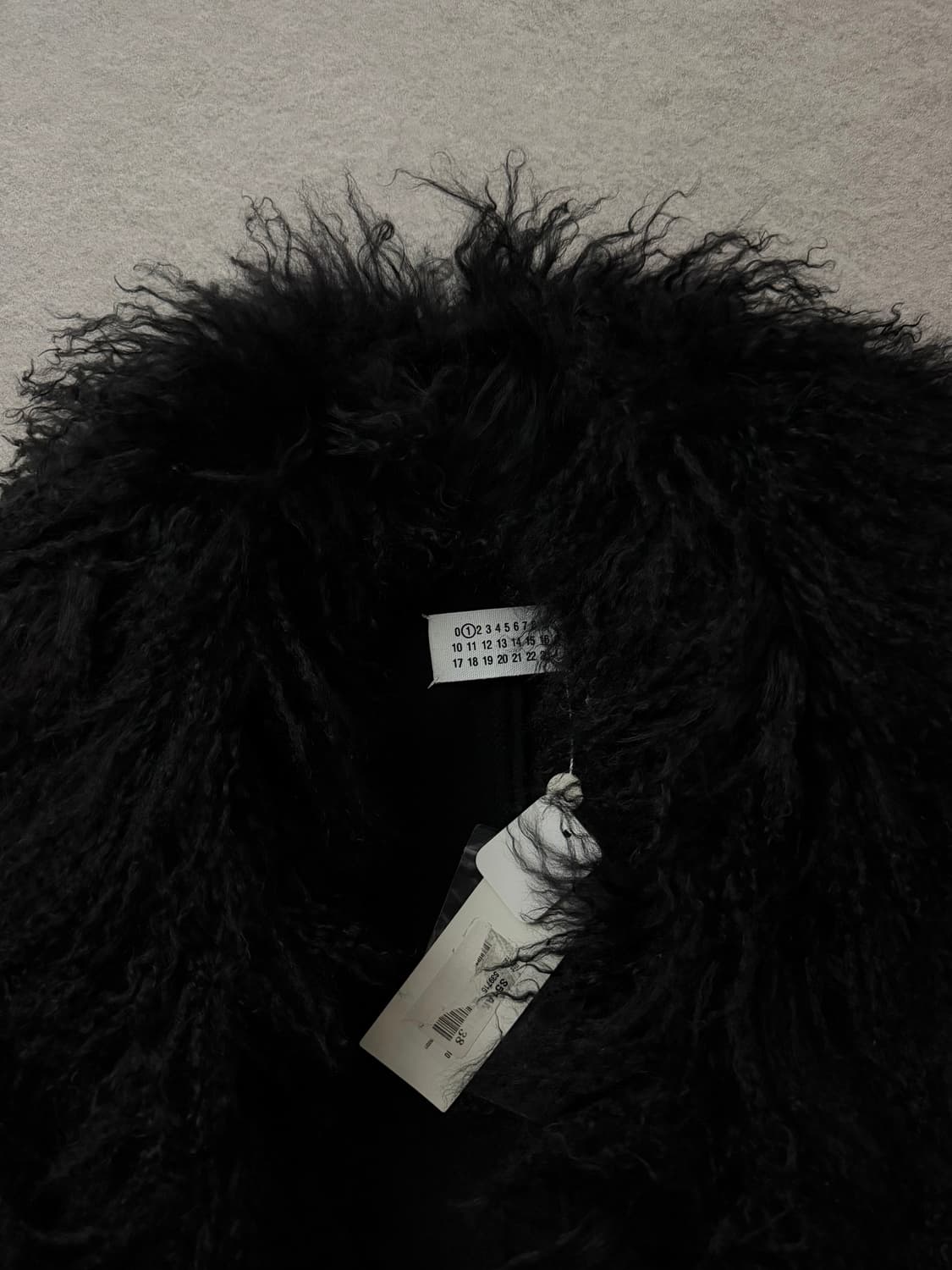 11FW 메종 마르지엘라 스티치 몽골리안 퍼코트 상품이미지3