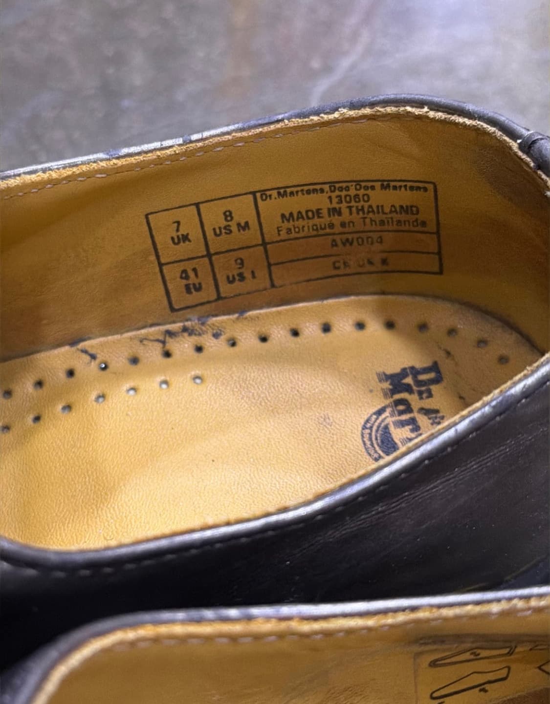 닥터마틴 13060 더비슈즈 메탈릭 실버 UK7 상품이미지9