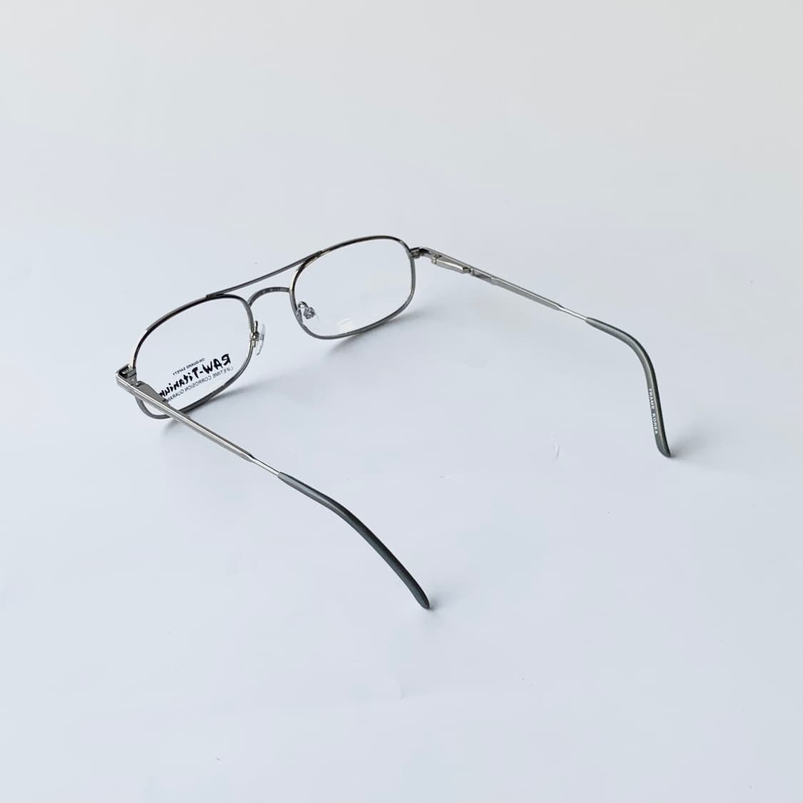 965 데드스탁 빈티지선글라스 로우 티타늄 투브릿지 클립온 안경 세트 상품이미지8