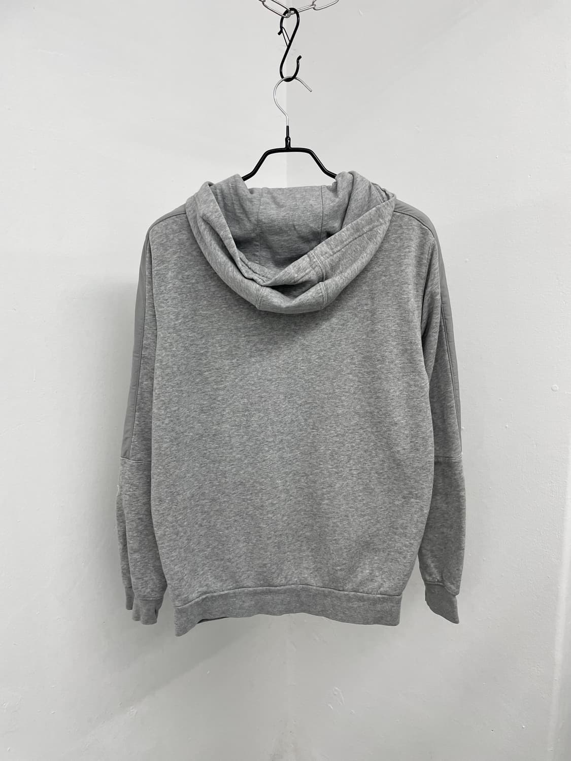 아디다스 그레이 로고 후드집업 상품이미지8