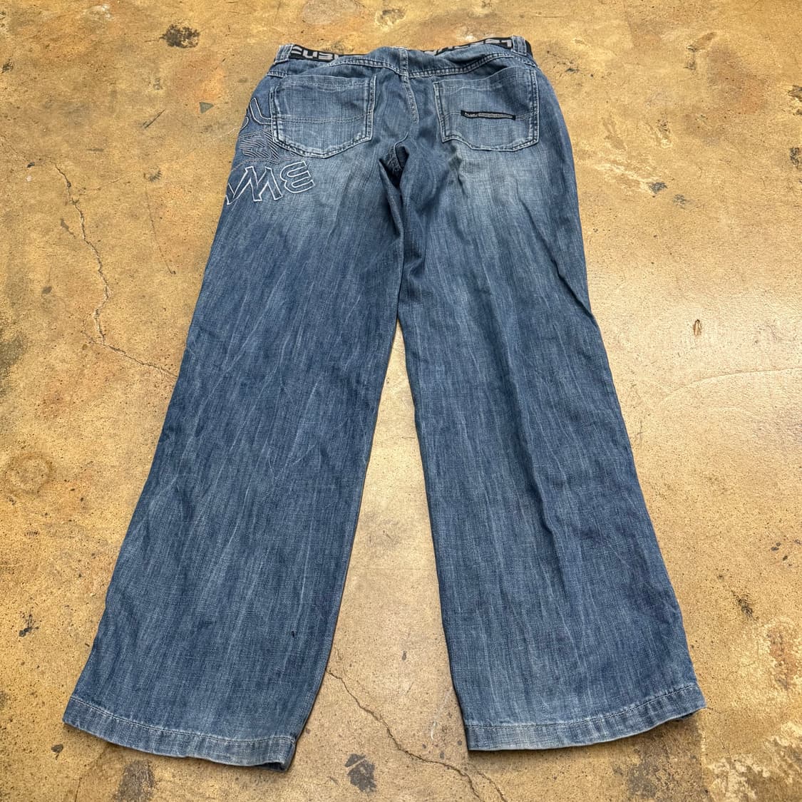 [정품] FUBU 데님 청바지 빅로고 b17 상품이미지3