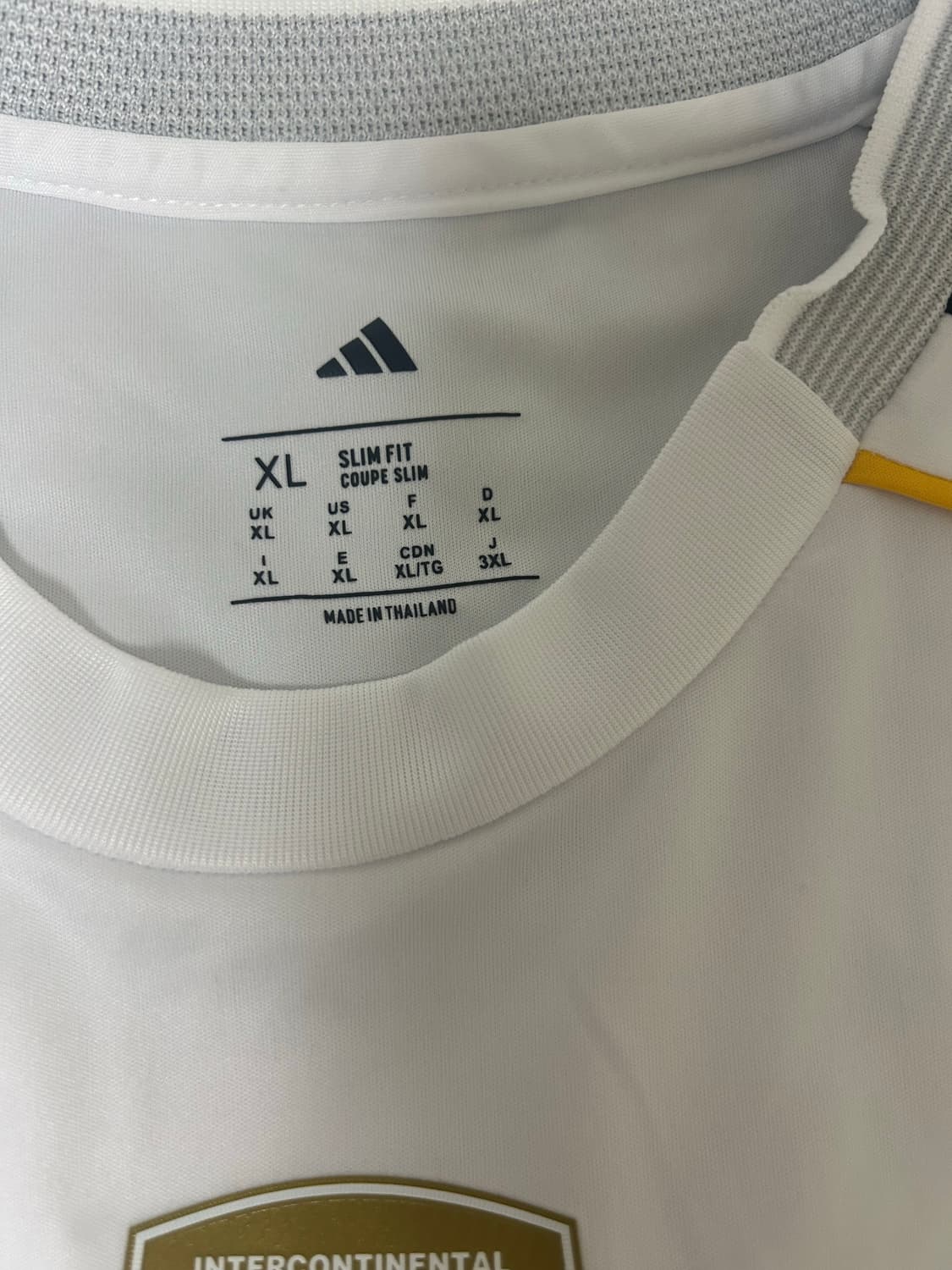 25/26 레알마드리드 홈 유니폼 노마킹 XL 새상품 상품이미지4