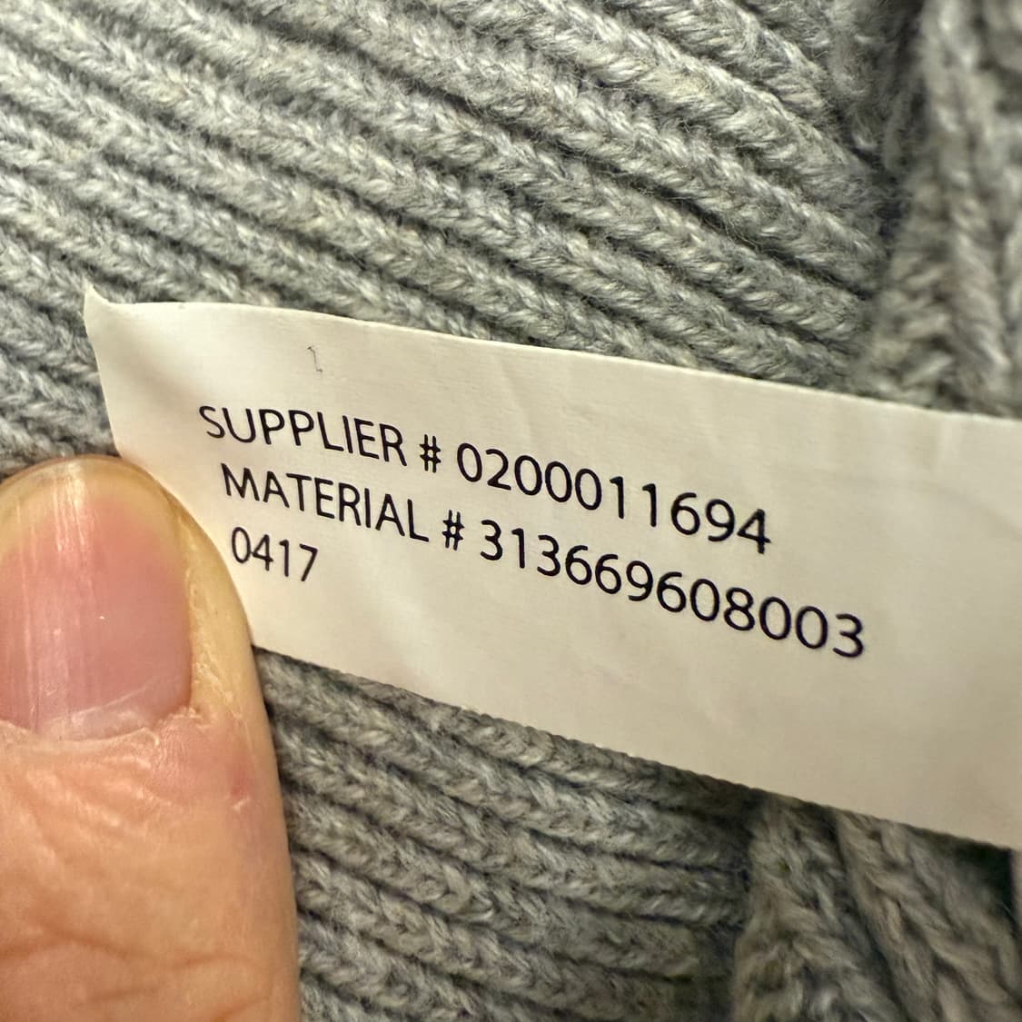 폴로 랄프로렌 그레이 꽈배기 니트 가디건 상품이미지7