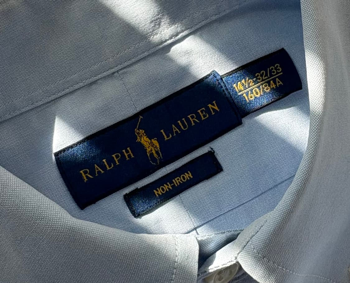 Polo 폴로랄프로렌 소라색 셔츠 상품이미지4