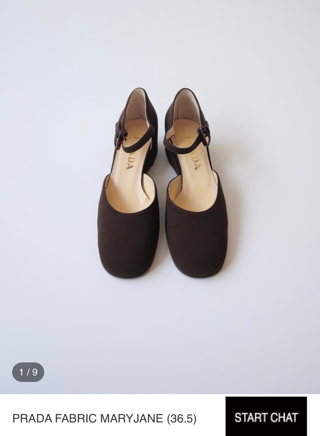 PRADA FABRIC MARYJANE (36.5) 상품이미지1