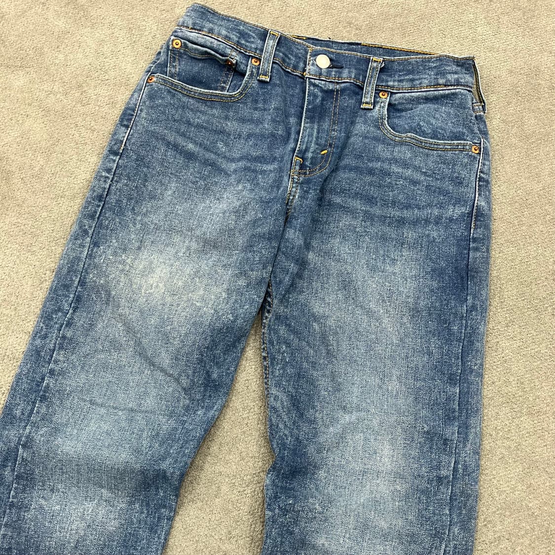30 리바이스 502 워싱 데님팬츠 상품이미지3