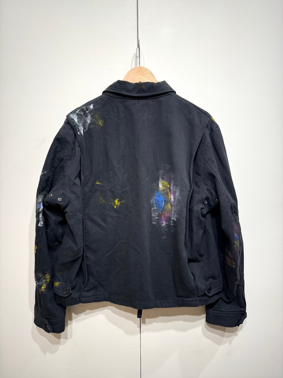 더뮤지엄비지터 페인팅 워크자켓 상품이미지4