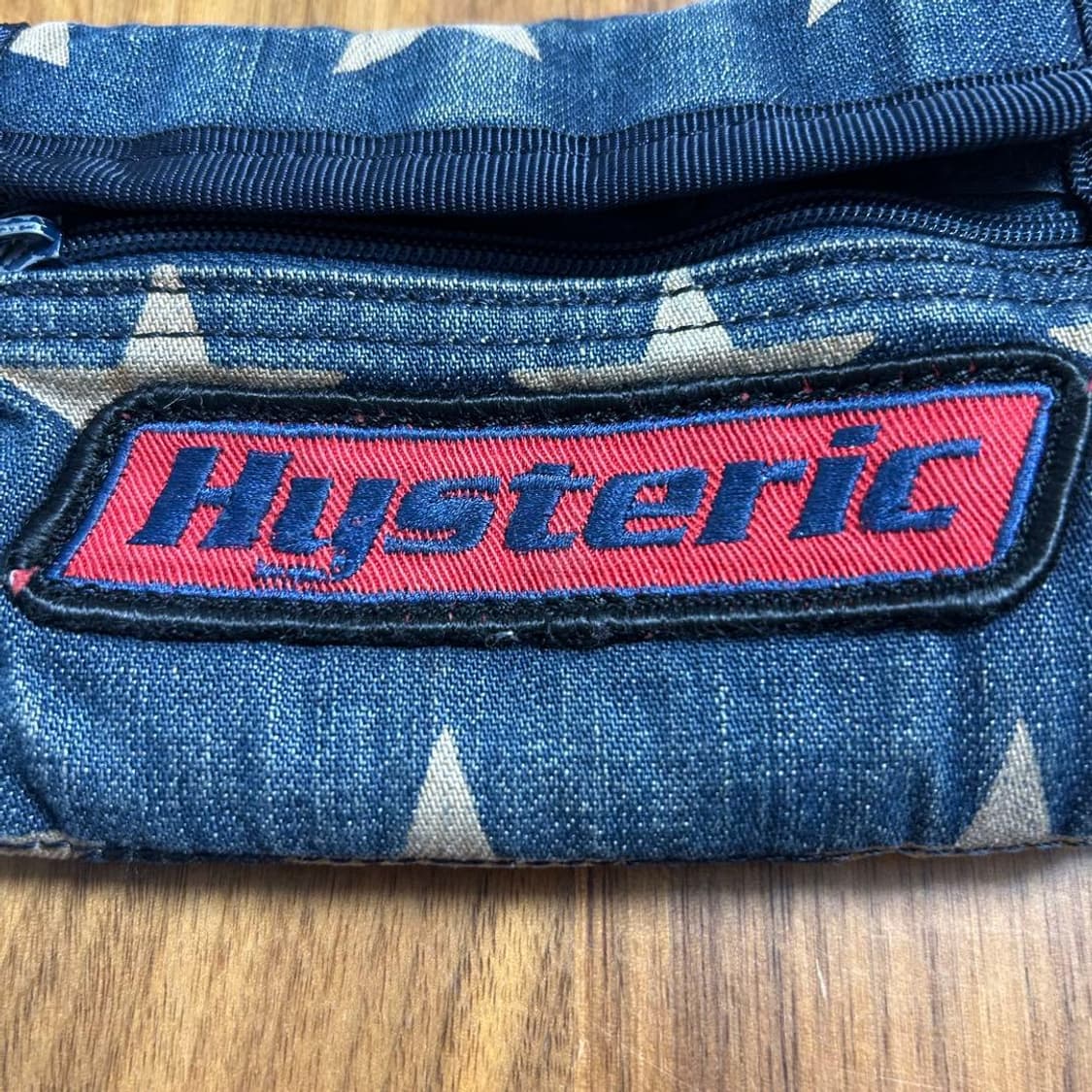 히스테릭 글래머 스타 자수 데님 지갑 상품이미지3