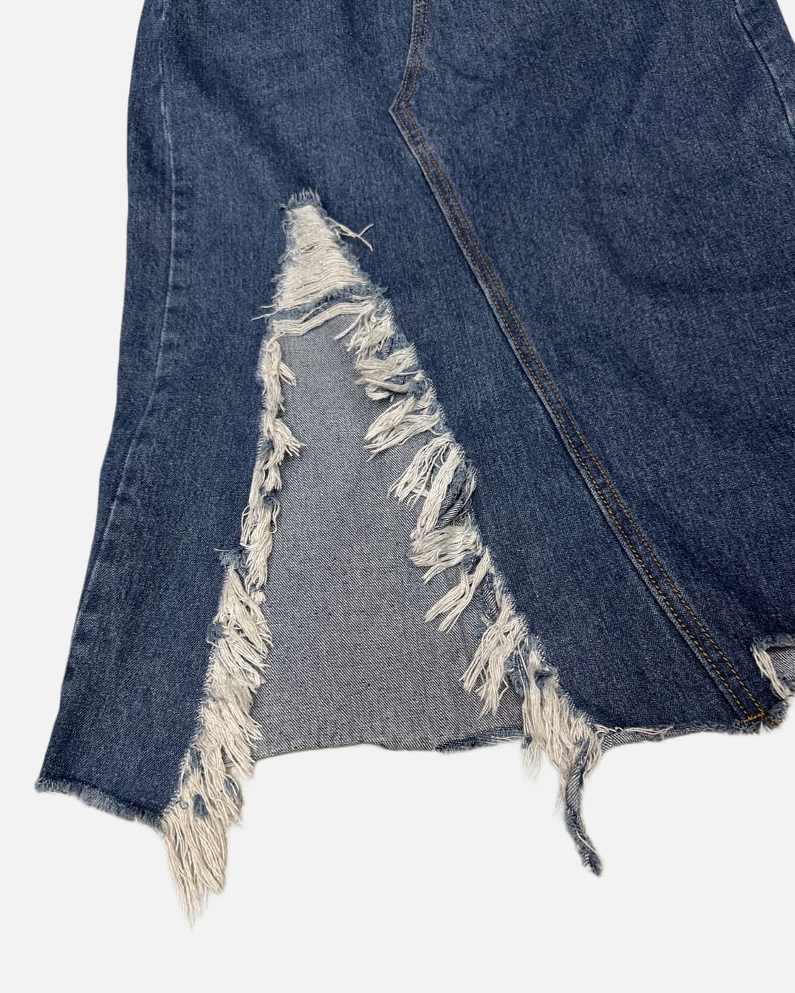 damaged slit denim skirt 상품이미지2