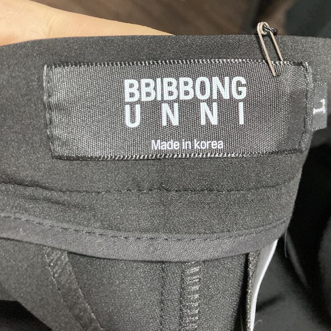 삐뽕언니 택새상품 여성반바지 블랙 26-27 상품이미지3