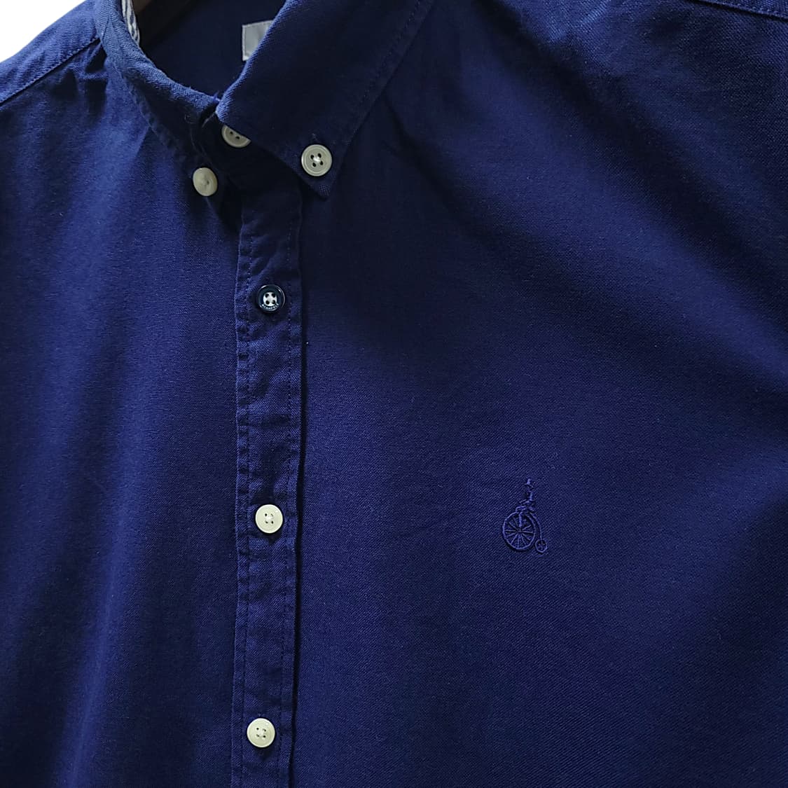 [110] 빈폴 네이비 슬림핏 코튼 긴팔셔츠 상품이미지5