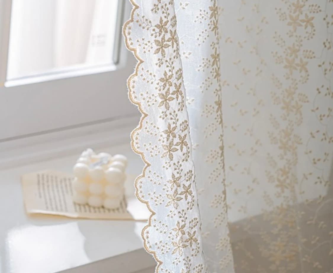 데코뷰 자수커튼 상품이미지2