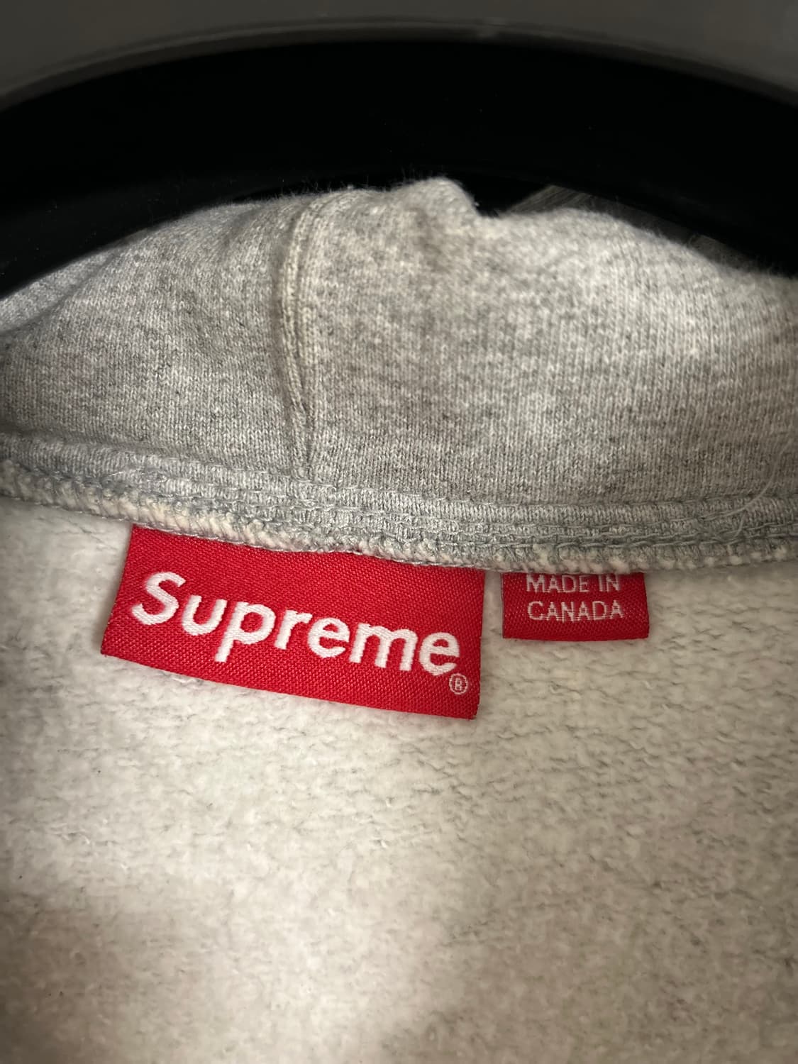 슈프림 스몰로고 후드집업 M 사이즈 상품이미지3