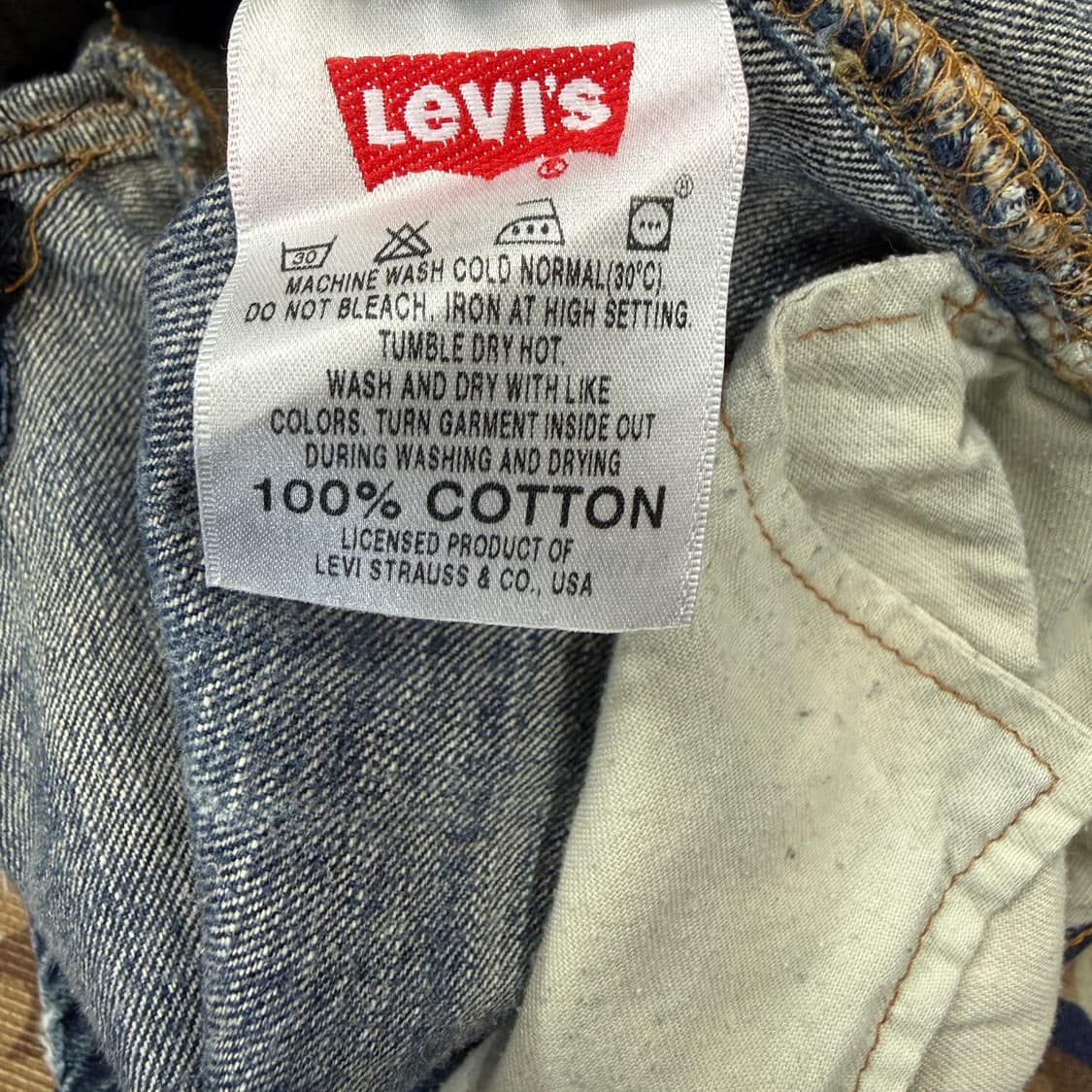 (32)리바이스 Levis 08501 데님팬츠 상품이미지6