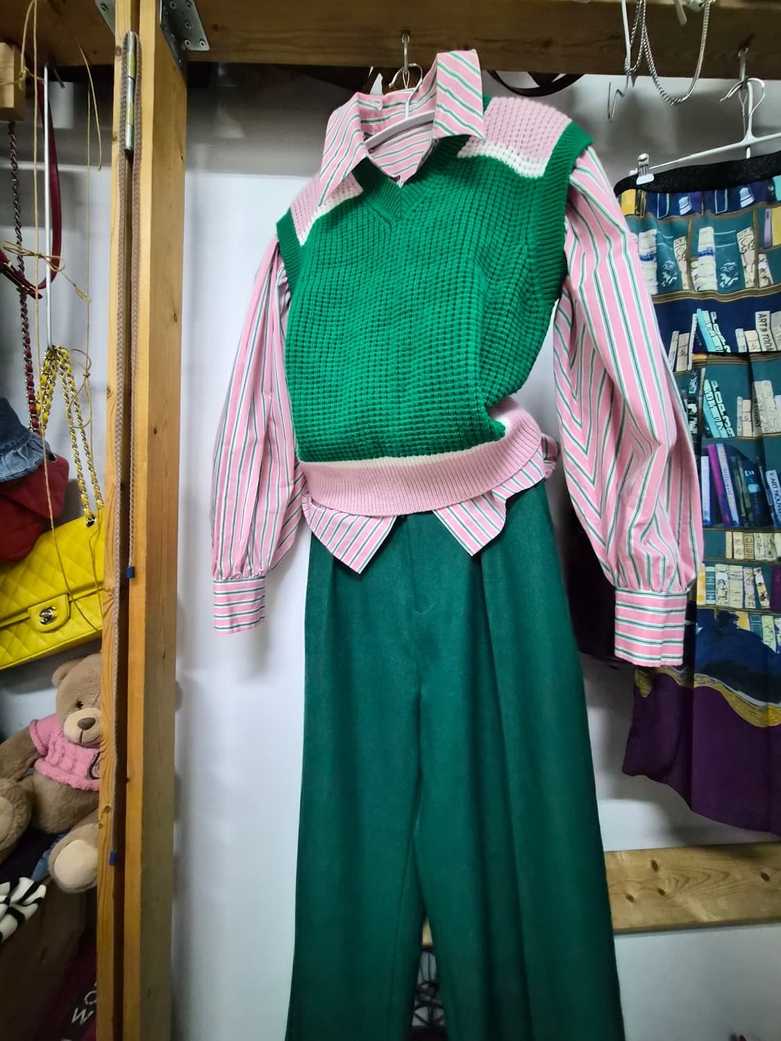 마르니 니트베스트. 니코앤드. 그린팬츠 상품이미지1