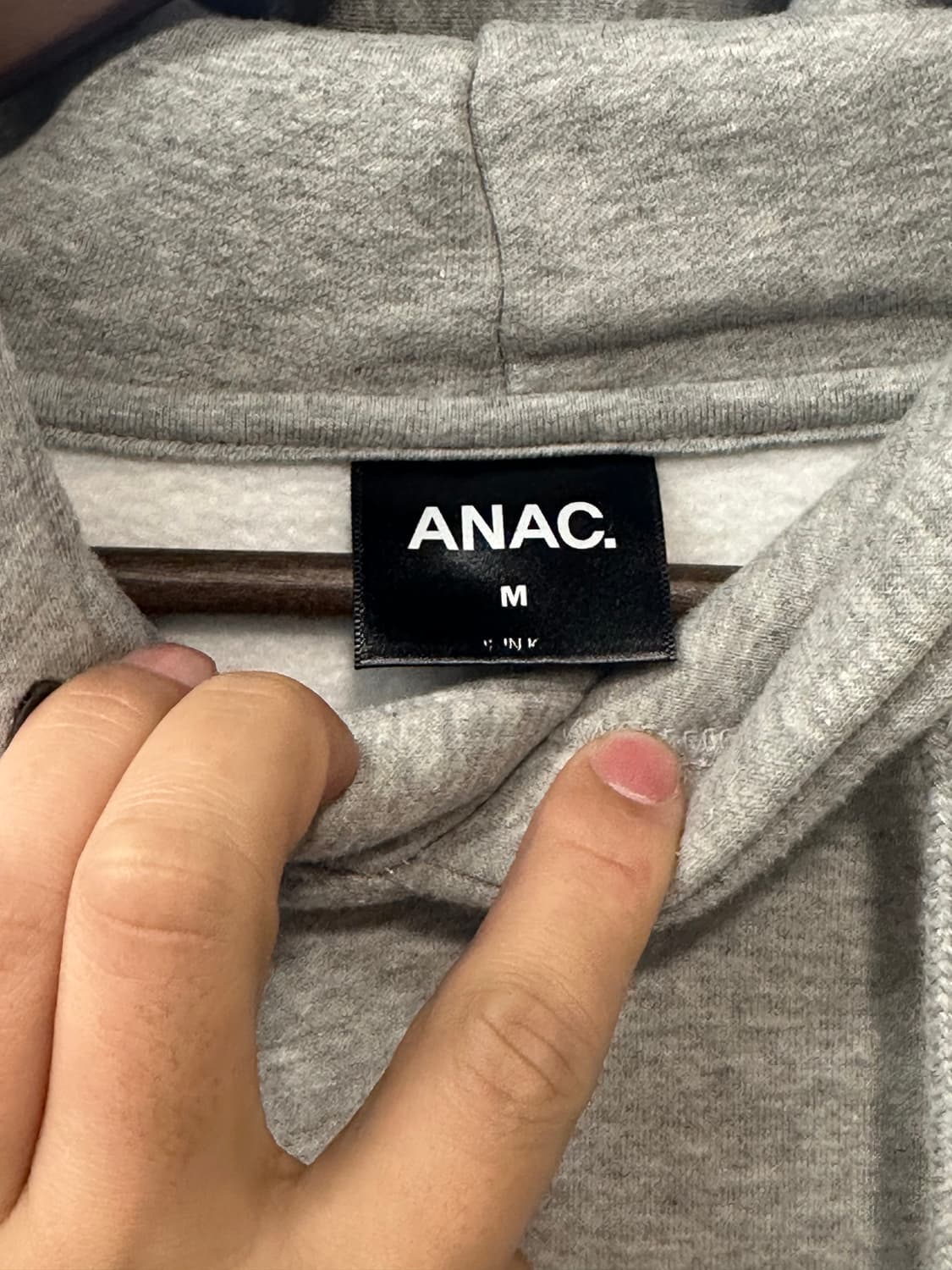 ANAC 헤비코튼 후드티 상품이미지4