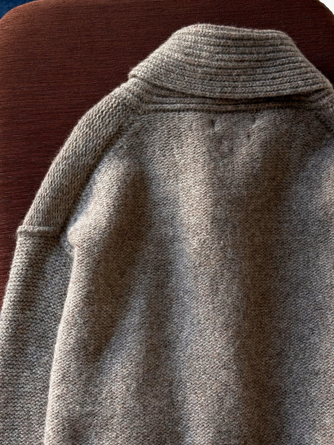 Low gauge pattern heavy knit cardigan 상품이미지7