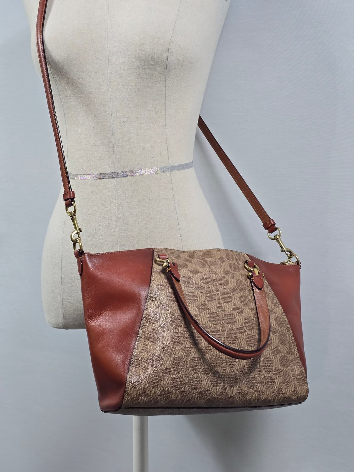 Coach 코치 프레리 사첼 인 시그니처 캔버스 투웨이 백 상품이미지4