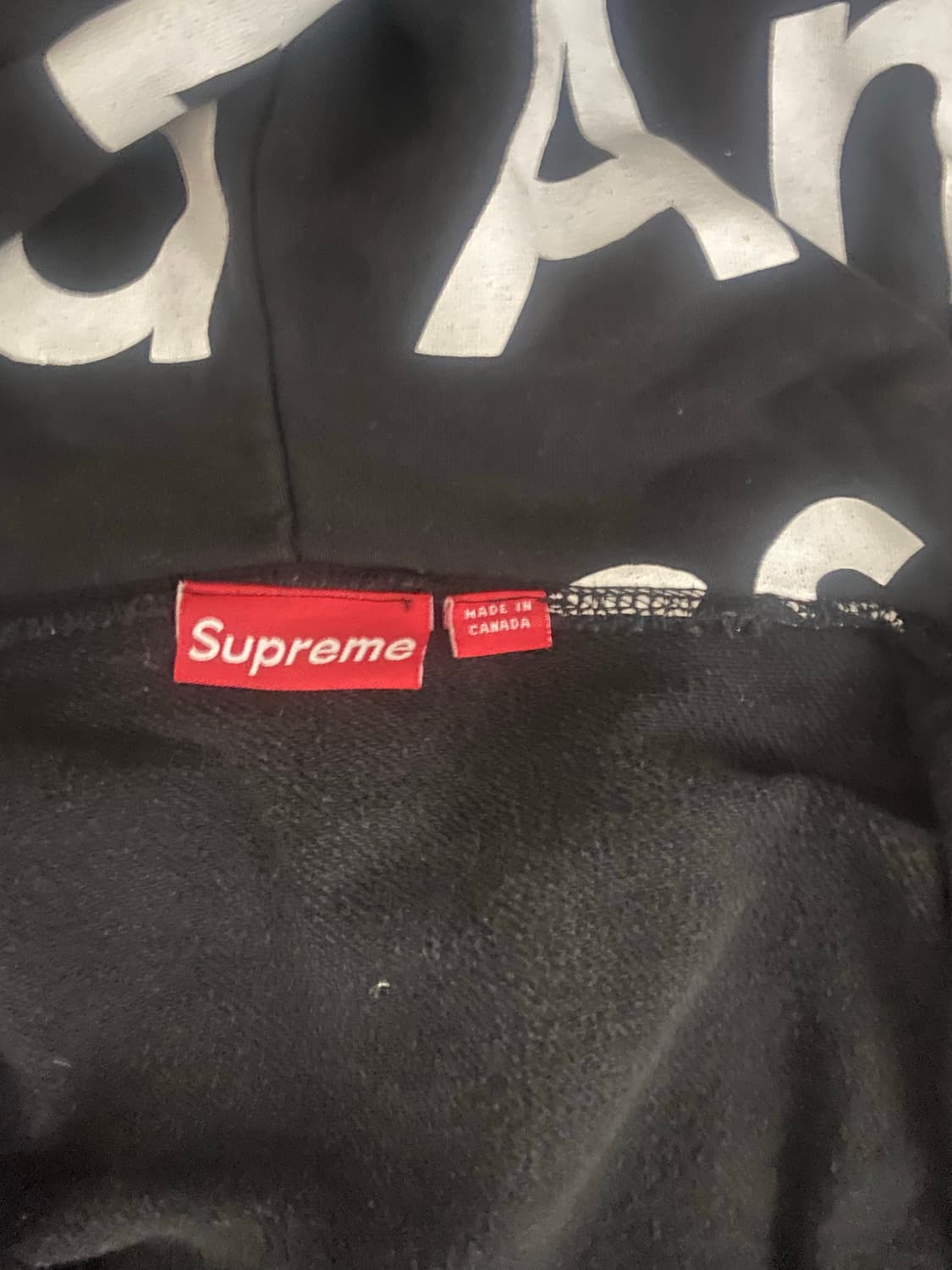 슈프림 Legal Business 후드집업 M 상품이미지4