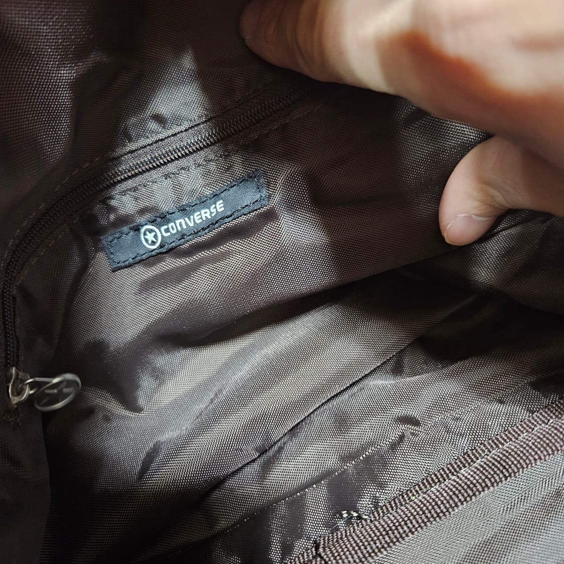 컨버스(Converse) 00's 올드스쿨 브라운 토트 크로스백 상품이미지7