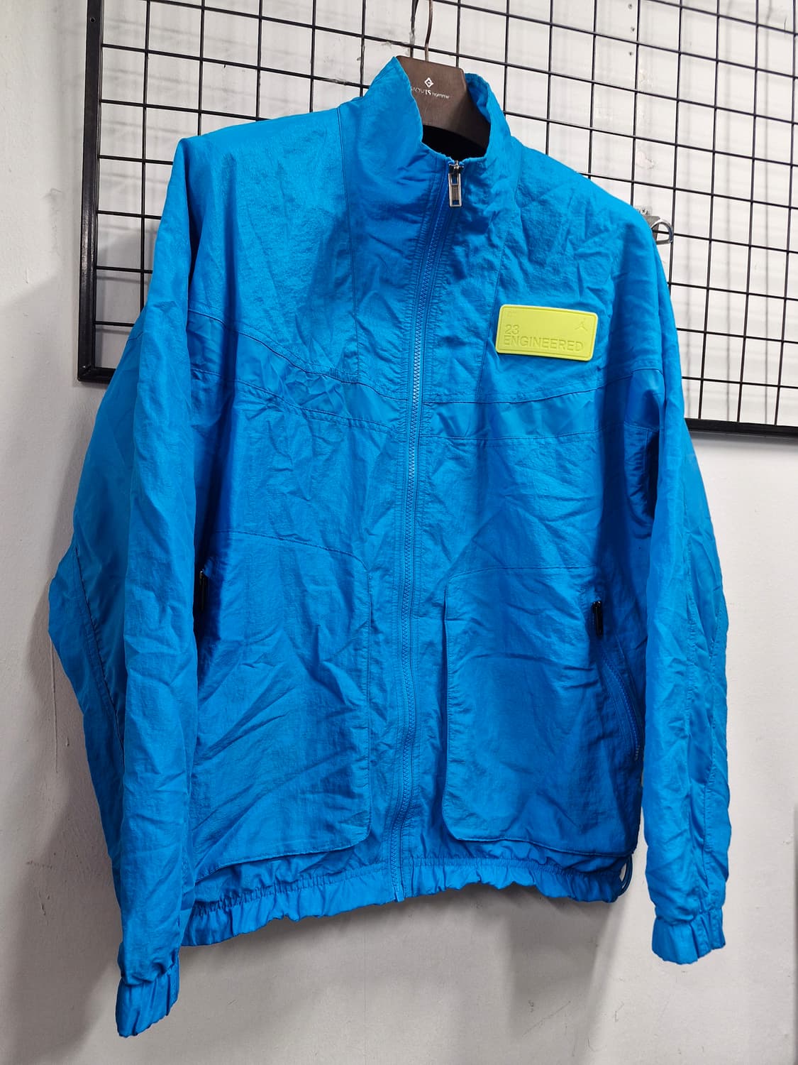 105XL 나이키 조던 23 엔지니어드 블루 바람막이 자켓. 상품이미지2