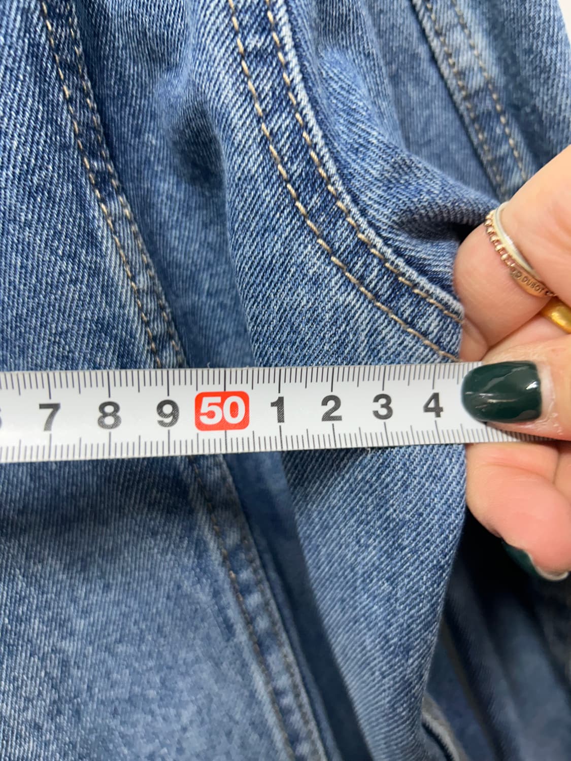 자라 남성 맨 데님 청자켓 M 상품이미지4