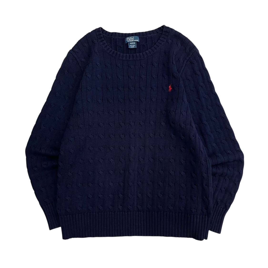 폴로 랄프로렌 레드포니 딥블루 니트 XL 상품이미지2