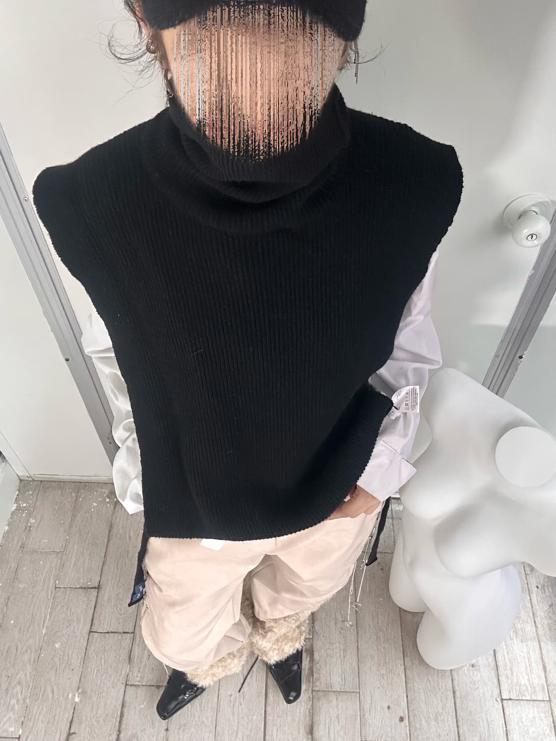 turtleneck vest 상품이미지1