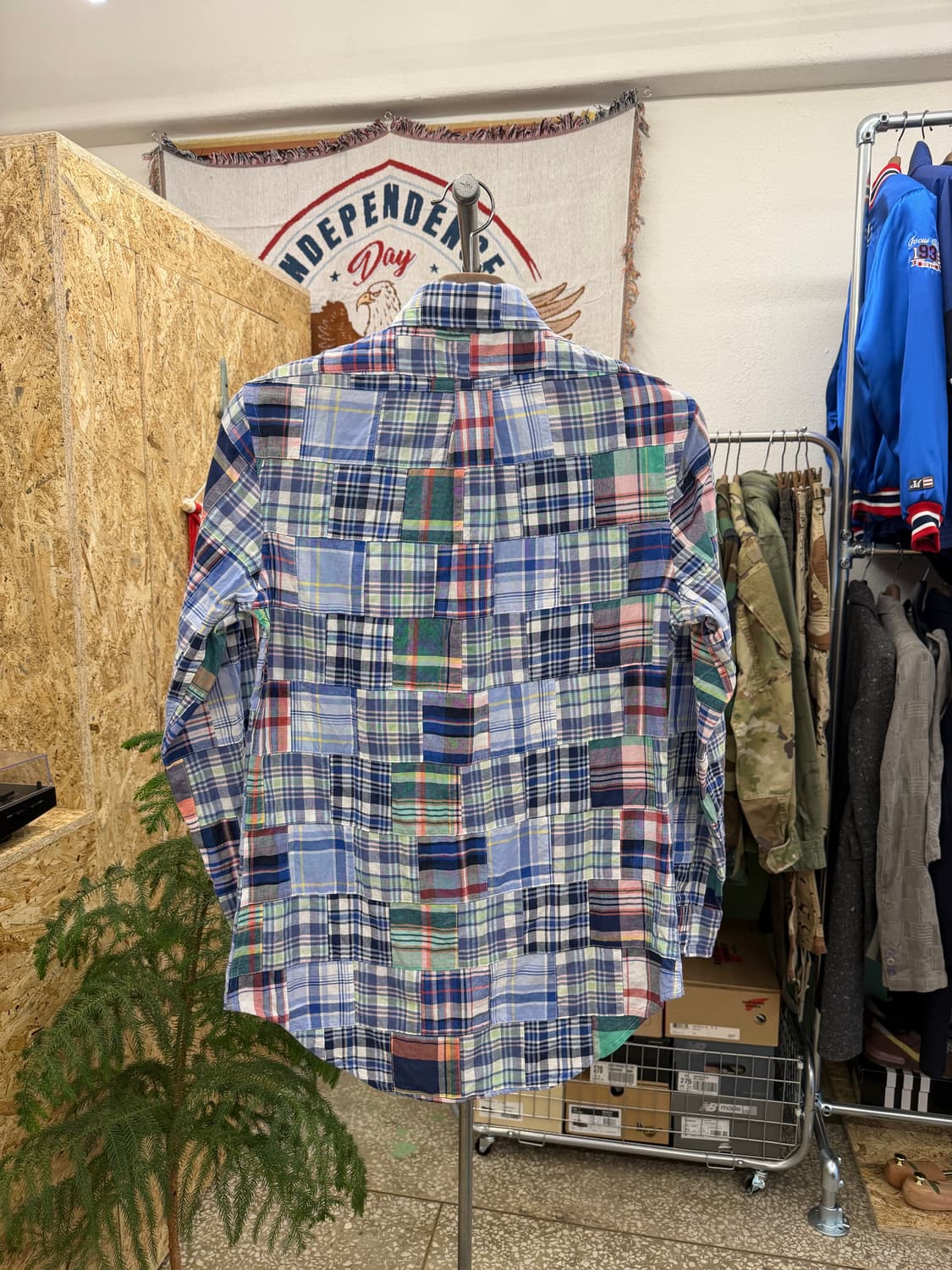 브룩스브라더스 마드라스 체크 셔츠 상품이미지6