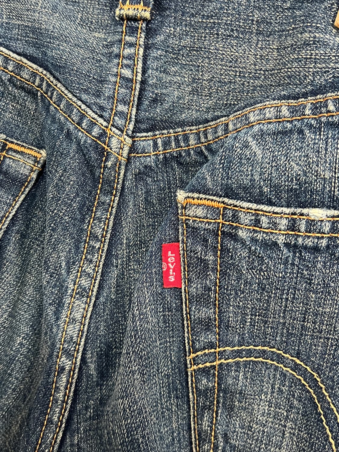 Levis 리바이스 501 스트레이트 레그버튼 플라이 데님팬츠 상품이미지3