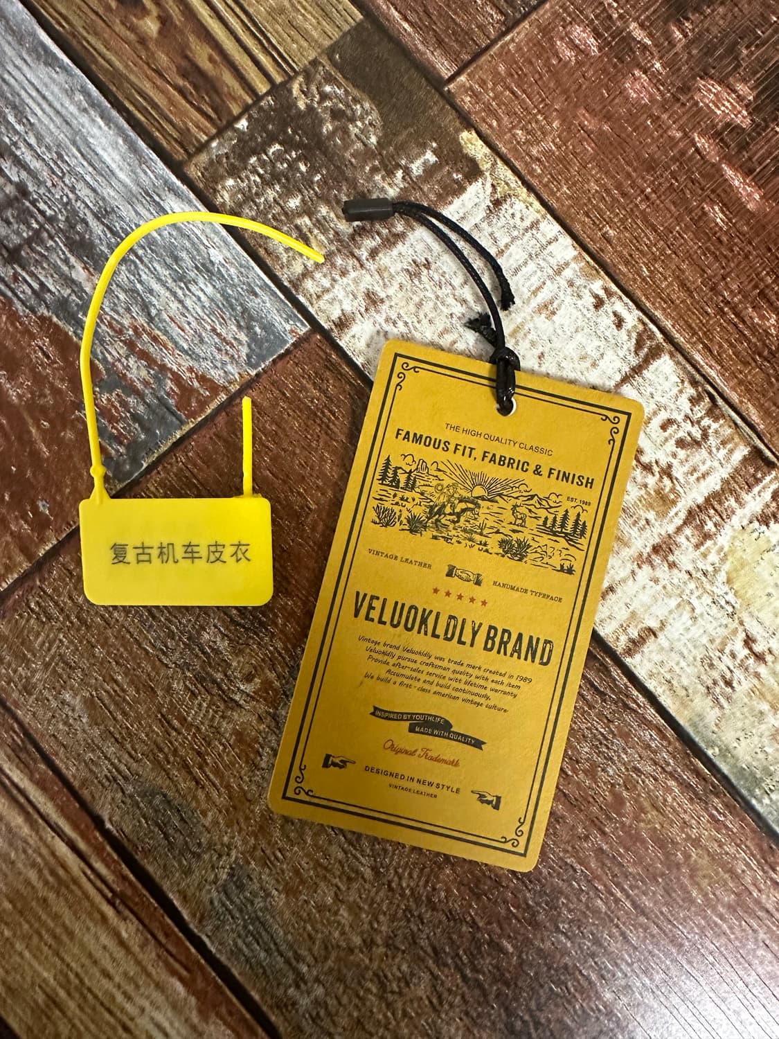 veluokldly a2자켓 말가죽 L사이즈 팝니다.  상품이미지5