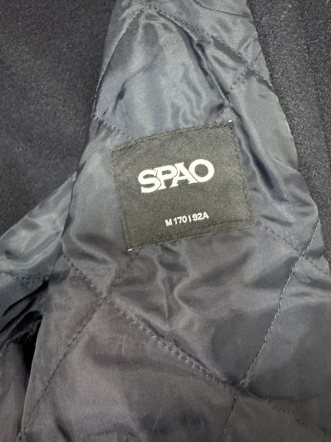 스파오 SPAO 귀여운 바시티 스타디움 자켓 점퍼 상품이미지3