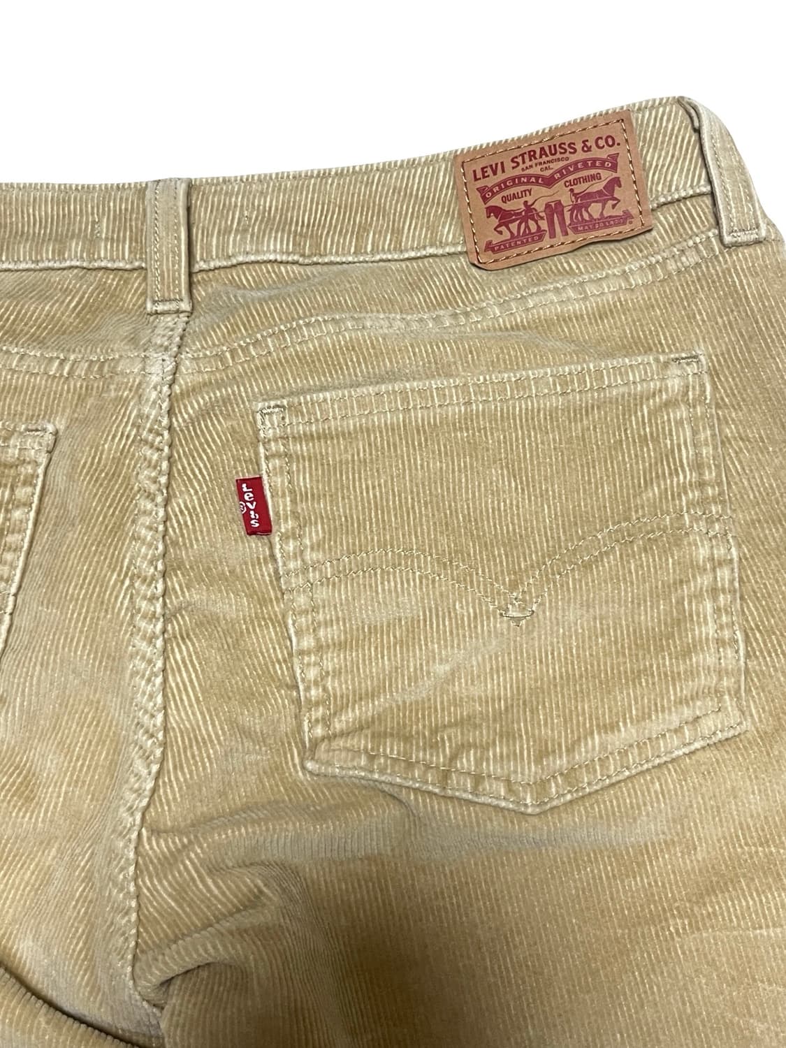 리바이스 SUPERLOW BOOT 코듀로이 팬츠 27 상품이미지4