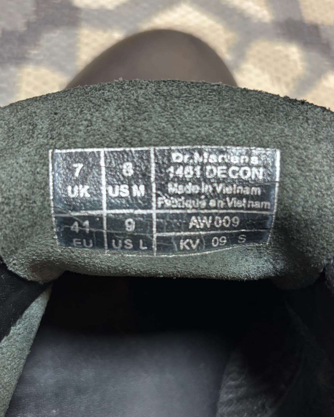 (260) 닥터마틴 1461 데콘 블랙 상품이미지9