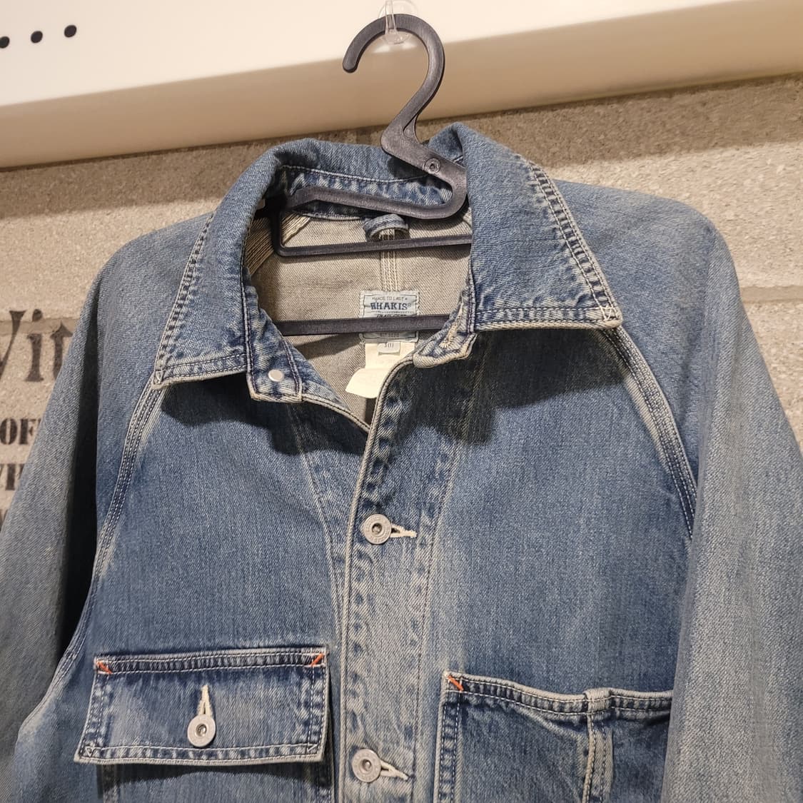 카키스 (KHAKIS) 데님 자켓 1 상품이미지3