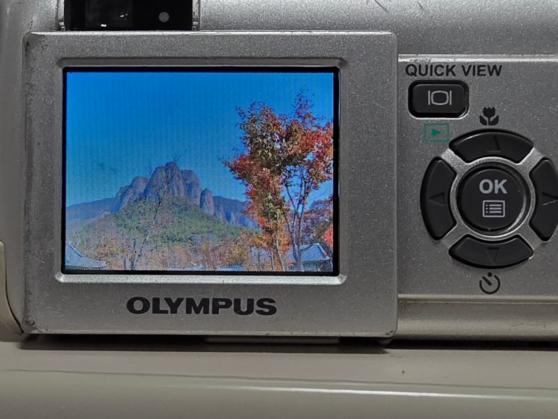 올림푸스 카메디아 X-250 빈티지 디지털카메라 상품이미지7