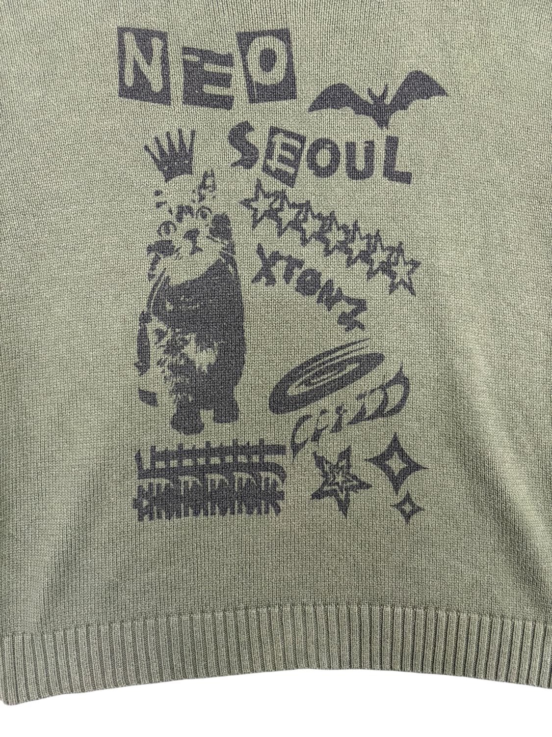 엑스톤즈 캣 월드 풀오버 니트 상품이미지5