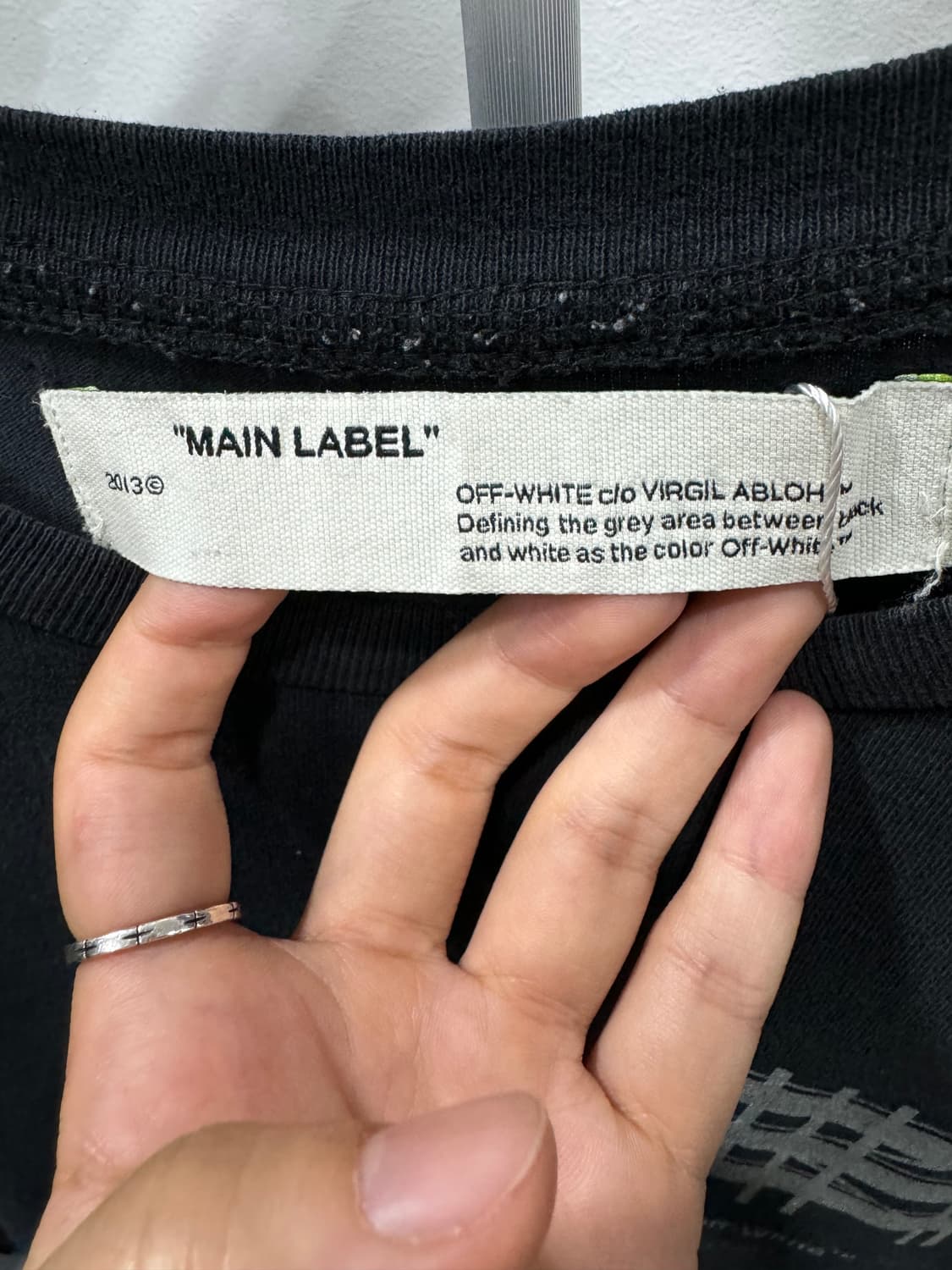 오프화이트 인더스트리얼 반팔 상품이미지9