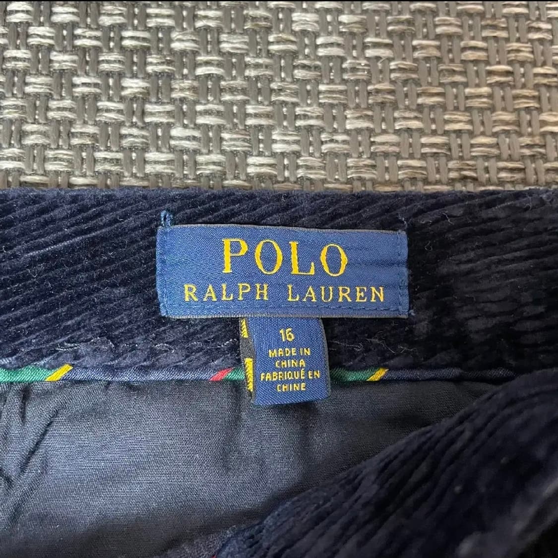 폴로 네이비 코듀로이 팬츠 상품이미지4