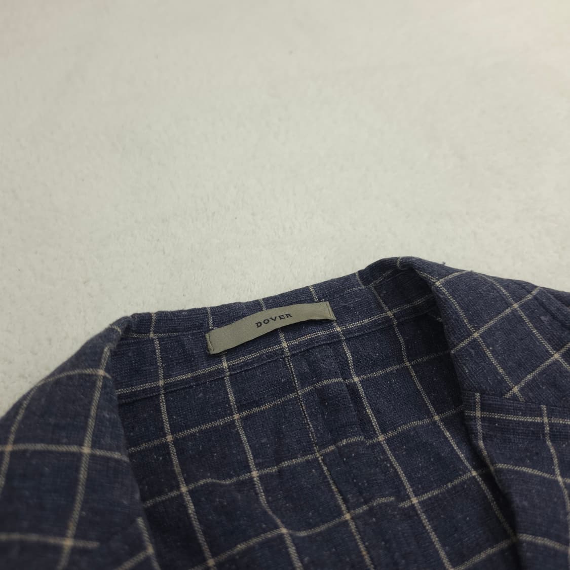 볼리올리 이태리 도버 린넨 체크 블레이저 (XL) 상품이미지5