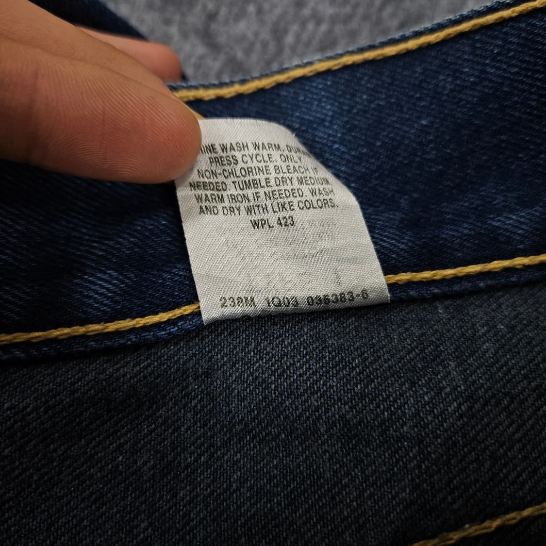 리바이스 아이코닉 스트레이트 핏 W32 L32 급처 상품이미지6