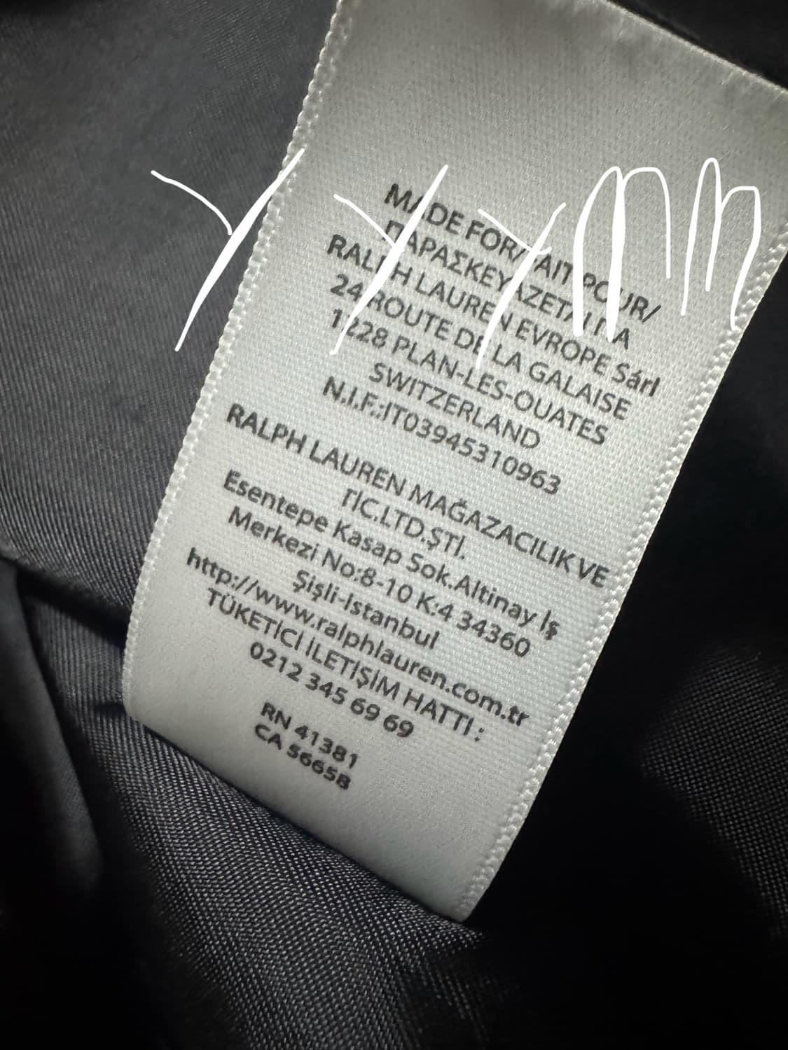 폴로 랄프로렌 블랙 레더 자켓 상품이미지4