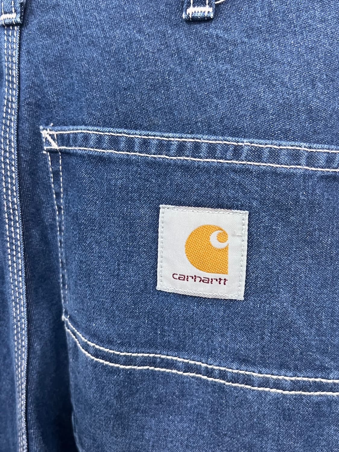 칼하트 WIP 심플 인디고 데님 팬츠 청바지 상품이미지3