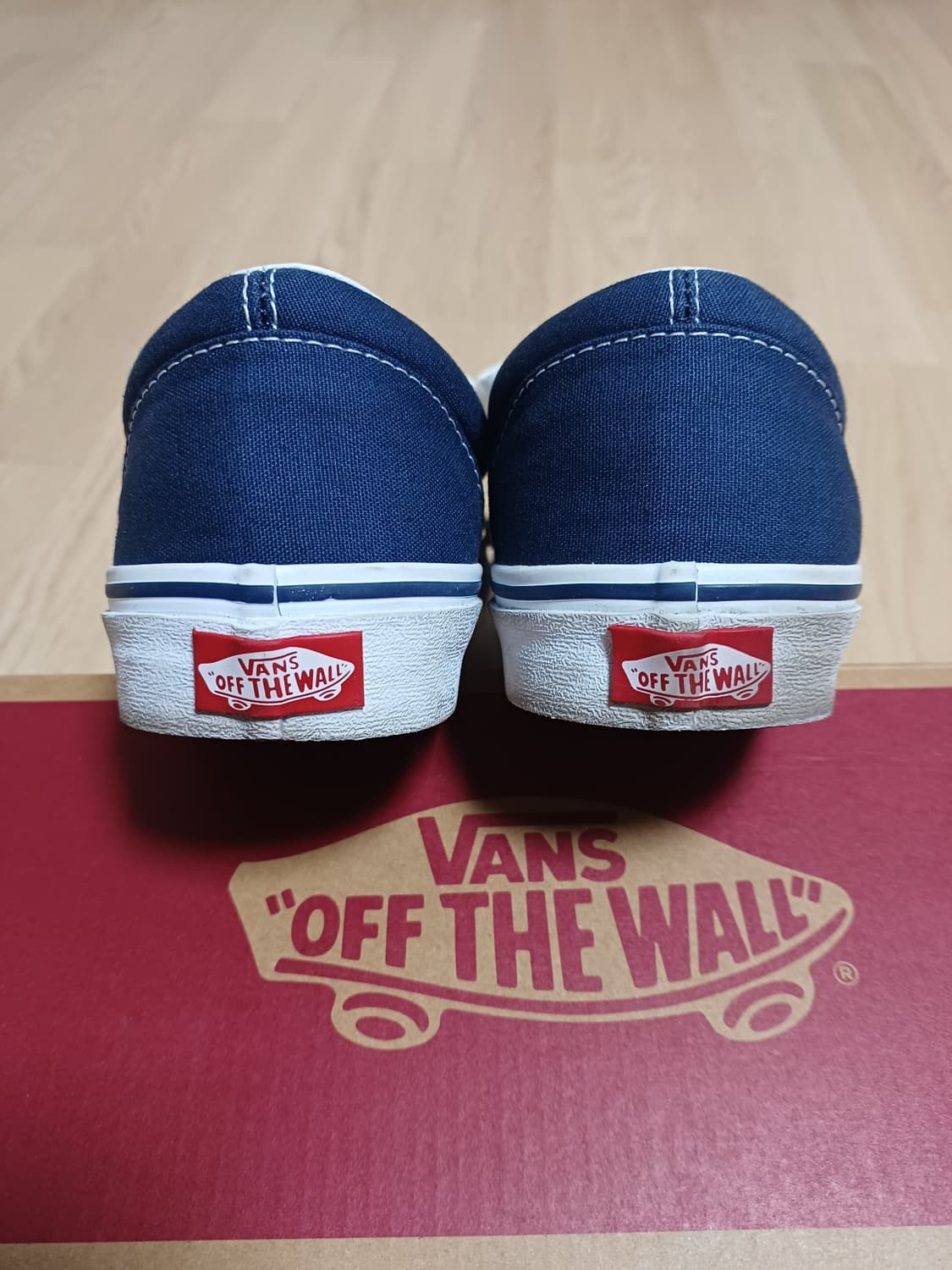 반스 에라 270 네이비 스니커즈 신발 어센틱 Vans 캔버스 상품이미지5
