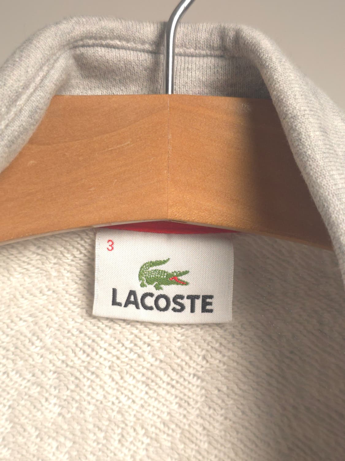 라코스테 정품 맨투맨 집업 져지 자켓 남성 95 100 점퍼 바람막이 상품이미지8