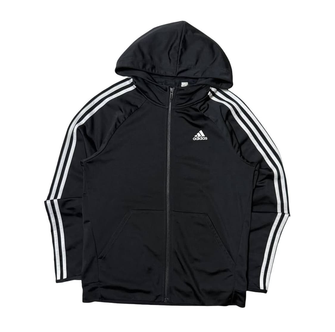 아디다스 검흰 후드 트랙탑 져지 A017 상품이미지1